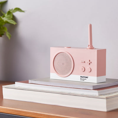 Lexon Thykho 3 Fm Radio & Bluetooth Speaker PANTONE - Rose Pink