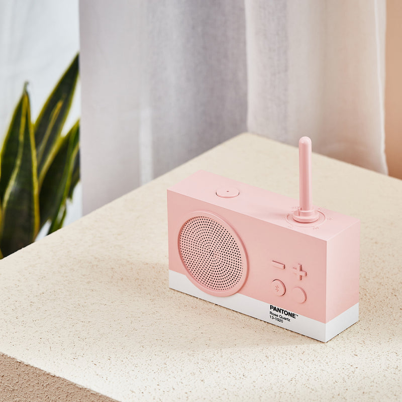 Lexon Thykho 3 Fm Radio & Bluetooth Speaker PANTONE - Rose Pink