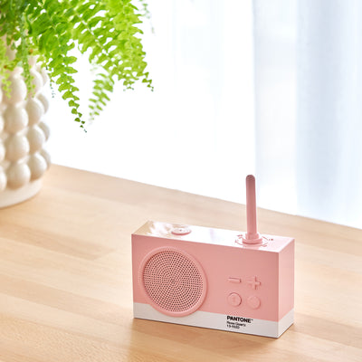 Lexon Thykho 3 Fm Radio & Bluetooth Speaker PANTONE - Rose Pink