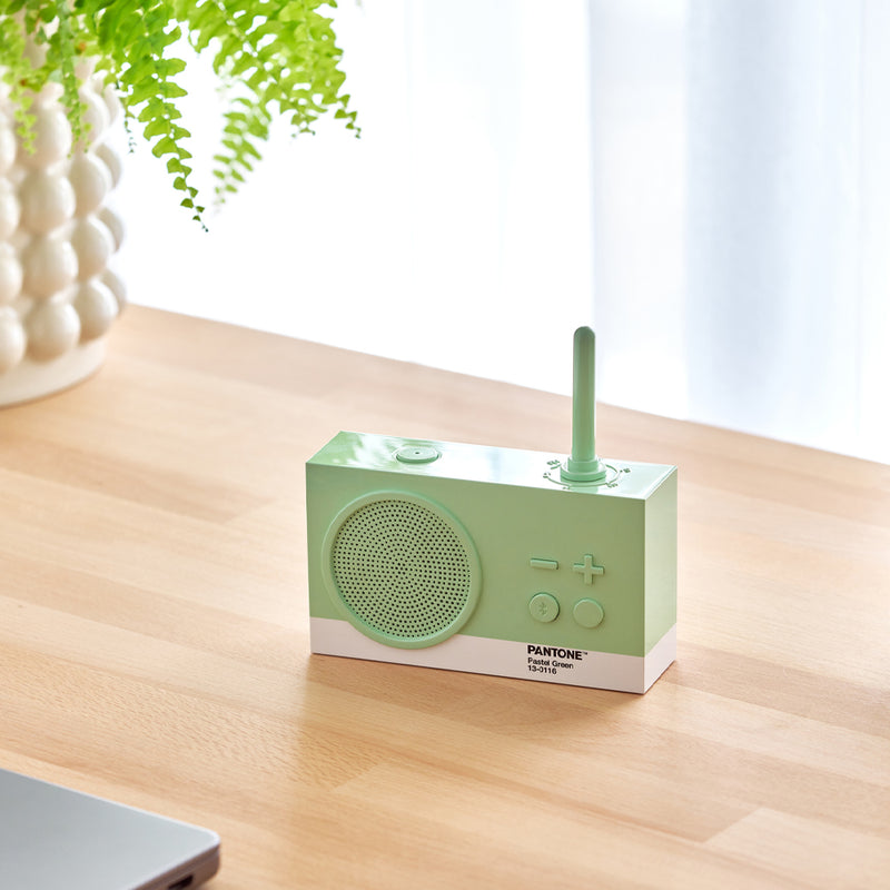 Lexon Thykho 3 Fm Radio & Bluetooth Speaker PANTONE - Green