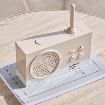 Lexon Thykho 3 Fm Radio & Bluetooth Speaker PANTONE - Sand