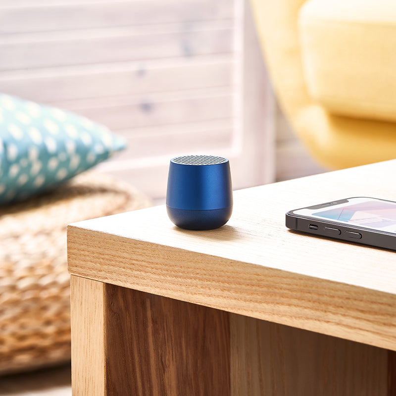 Lexon Mino+ Mini Bluetooth Speaker - Blue