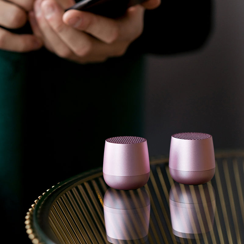 Lexon Mino+ Mini Bluetooth Speaker - Pink