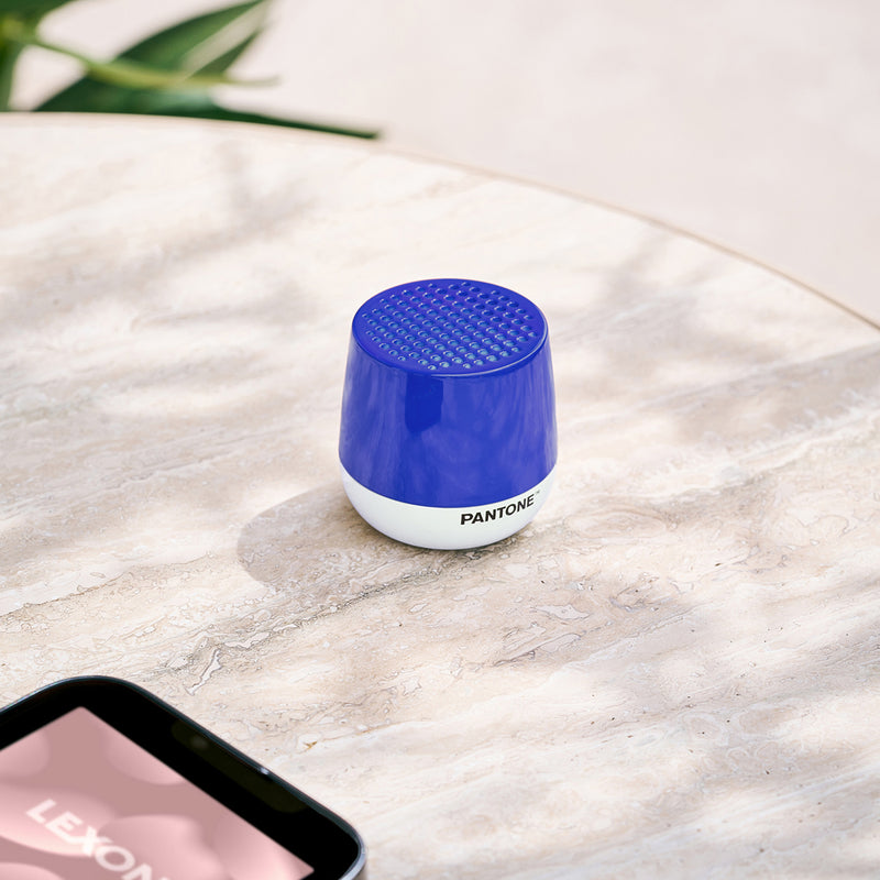 Lexon Mino+ Mini Bluetooth Speaker PANTONE - Classic Blue