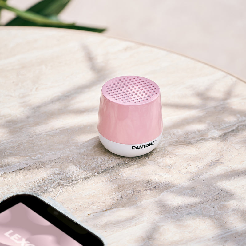 Lexon Mino+ Mini Bluetooth Speaker PANTONE - Rose Pink