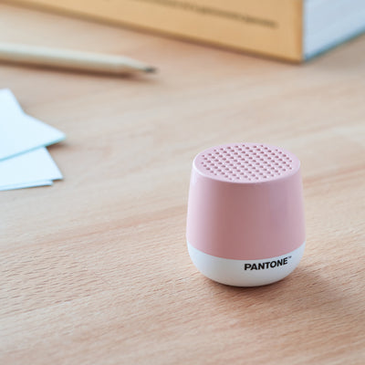 Lexon Mino+ Mini Bluetooth Speaker PANTONE - Rose Pink