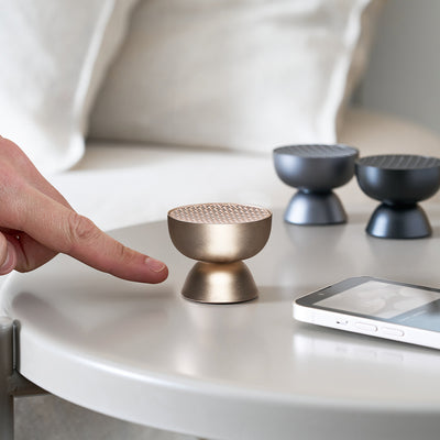 Lexon Tamo Infinitely Pairable Bluetooth Speaker - Gold