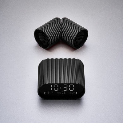 Lexon Ray Set Of Magnetic Bluetooth Speakers - Black