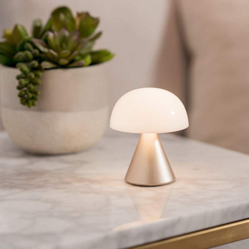 Lexon Mina Mini Led Lamp - Gold