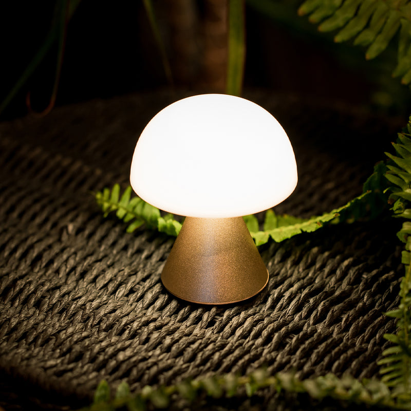 Lexon Mina Mini Led Lamp - Gold