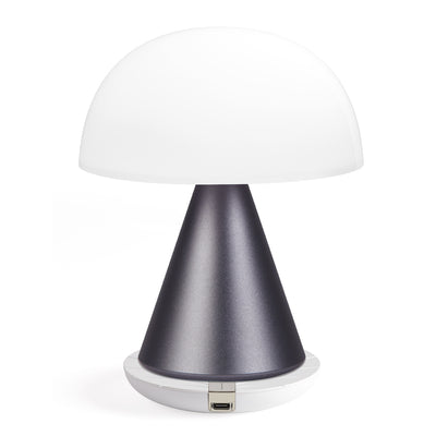 Lexon Mina L Large Portable Led Lamp - Gunmetal