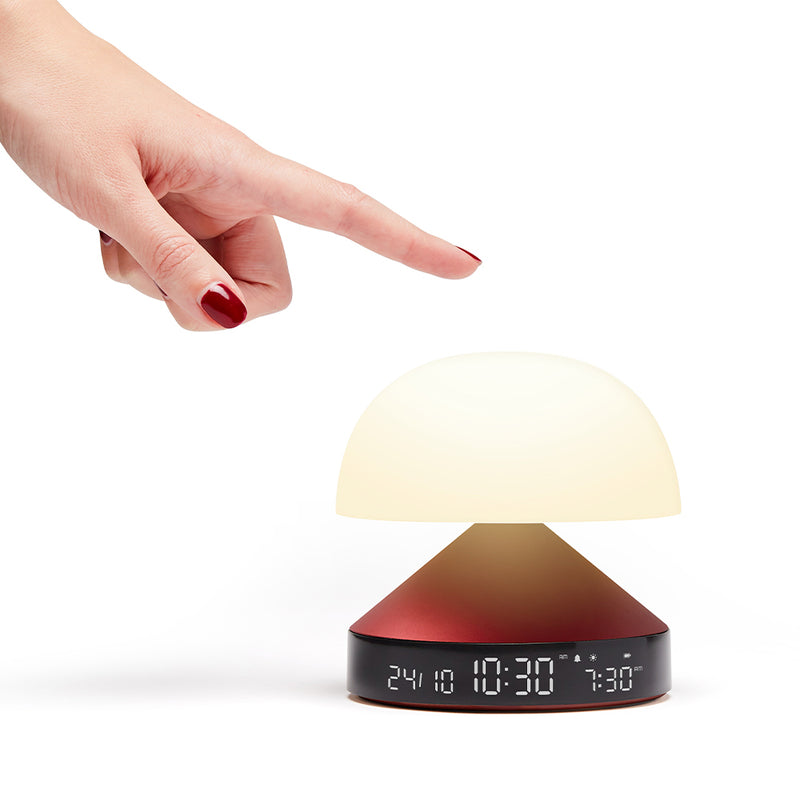 Lexon Mina Sunrise Sunrise Alarm Clock - Red