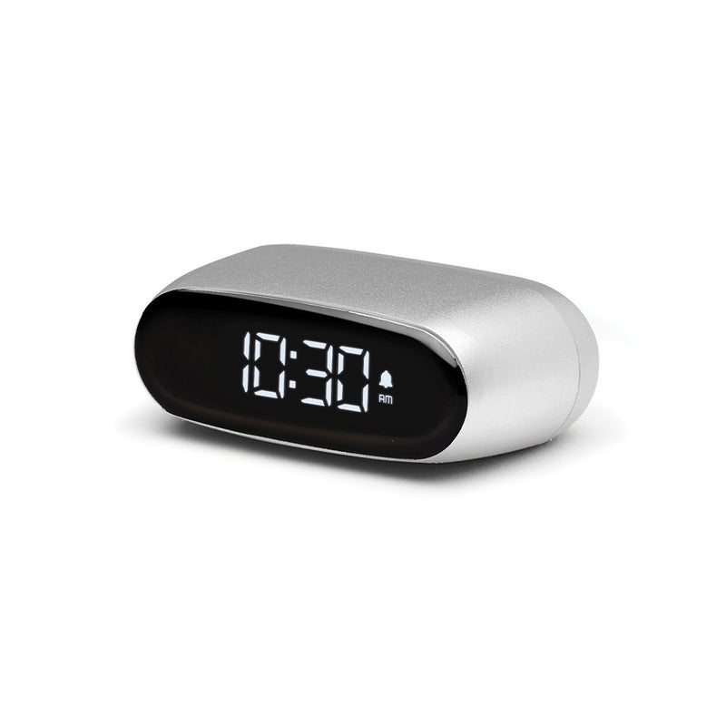 Lexon Minut Mini Alarm Clock - Alu Polish