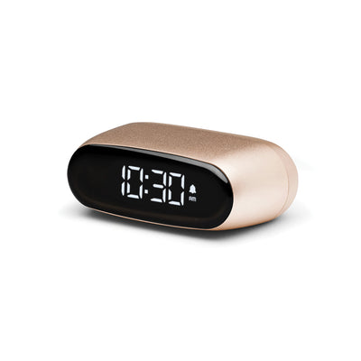 Lexon Minut Mini Alarm Clock - Gold