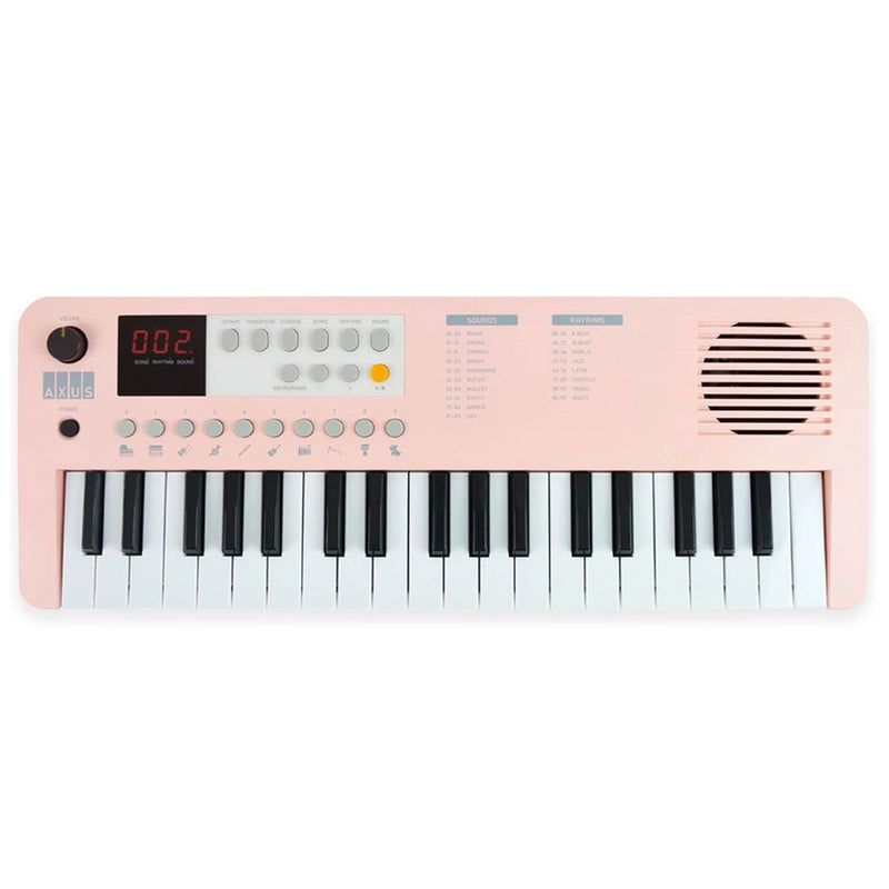 Axus Mini Keyboard 37 Key Keyboard - Pink