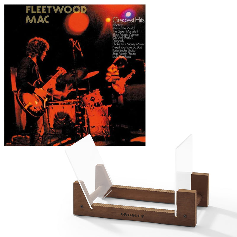 Fleetwood Mac Greatest Hits Vinyl Album & Crosley Record Storage Display Stand