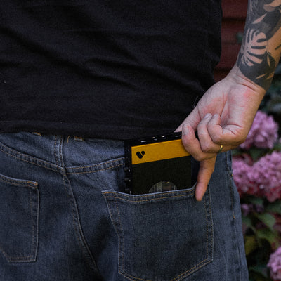 We Are Rewind Portable Cassette Player & Recorder - Amy, Black & Yellow