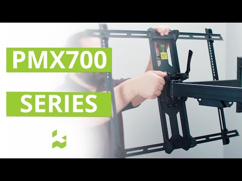Kanto PMX700 Pro Series Full Motion TV Wall Mount with Adjustable Offset for 50" - 100" TVs