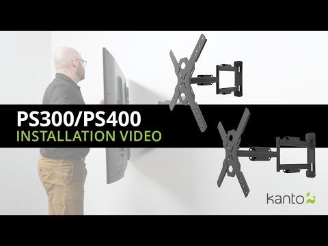Kanto PT300 Low Profile Tilting TV Mount for 40" - 100" TVs