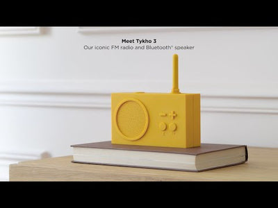 Lexon Thykho 3 Fm Radio & Bluetooth Speaker - Yellow