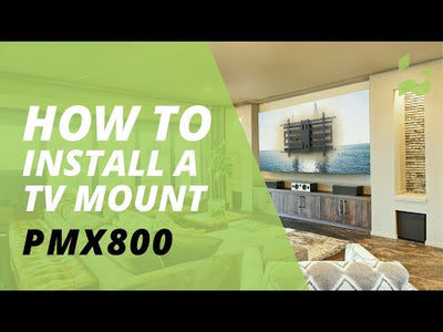 Kanto PMX800 Pro Series Full Motion TV Wall Mount with Adjustable Offset for 55" - 120" TVs