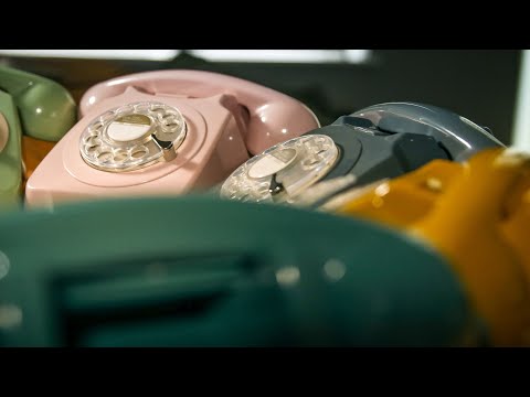 GPO Retro 746 Rotary Telephone - Orange