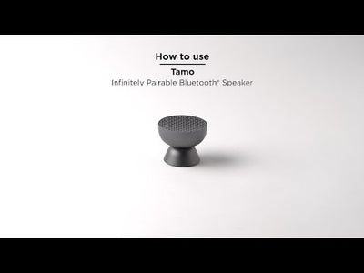 Lexon Tamo Infinitely Pairable Bluetooth Speaker - Gunmetal