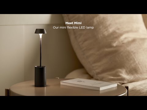 Lexon Mimi Flexible LED Lamp - Dark Blue