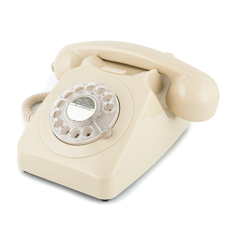 GPO Retro 746 Rotary Telephone - Ivory