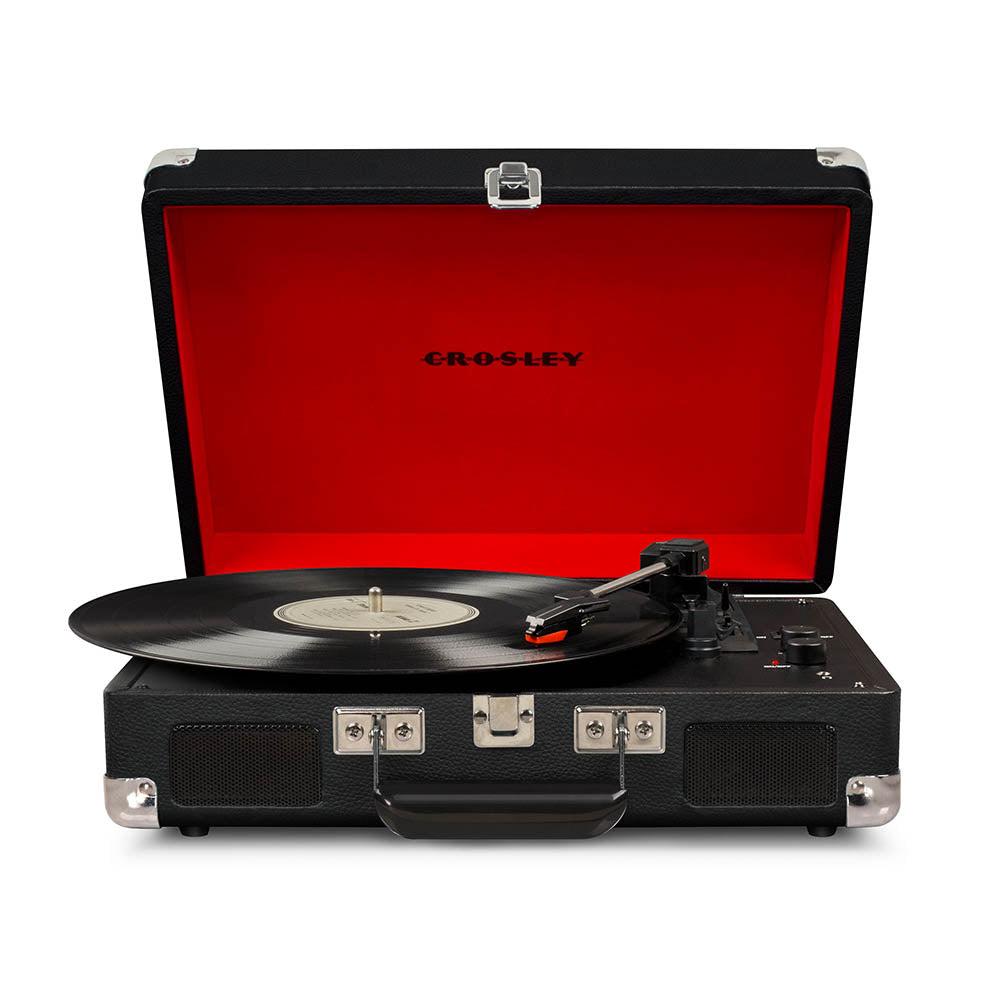 Crosley Cruiser Black - Bluetooth Portable Turntable – iWorld Online