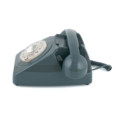 GPO Retro 746 Rotary Telephone - Grey