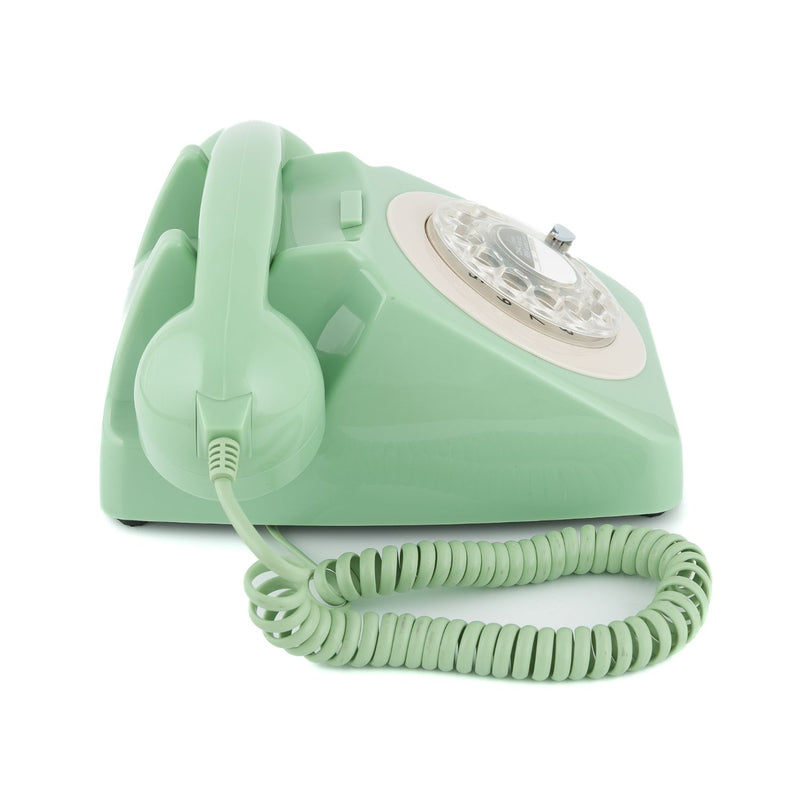 GPO Retro 746 Rotary Telephone - Green