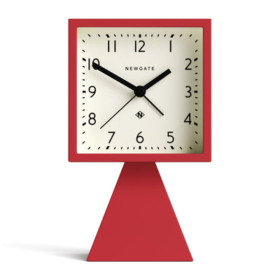 Newgate Brian Alarm Clock Fire Engine Red