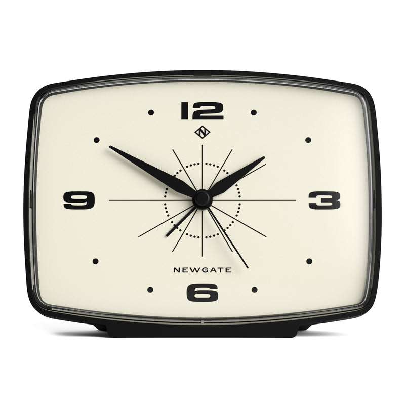 Newgate Brooklyn Alarm Clock - Black