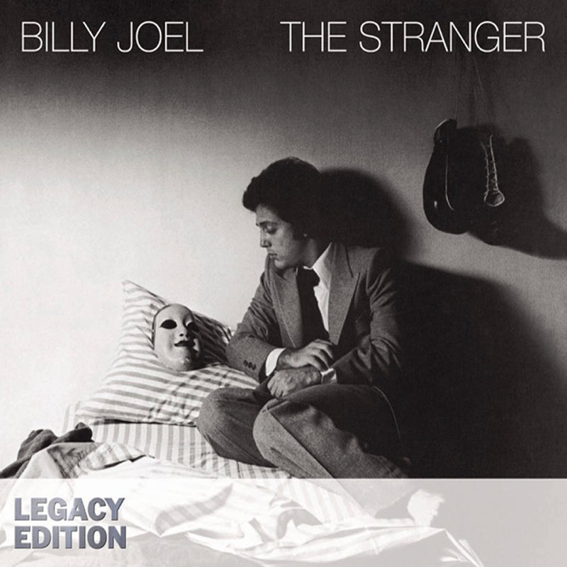 Crosley Record Storage Crate & Billy Joel The Stranger Vinyl Album Bundle