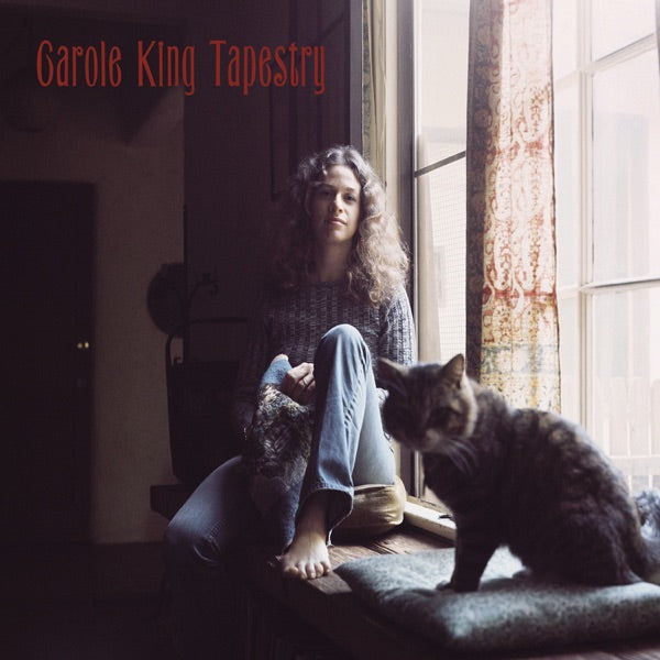 Carole King Tapestry Vinyl Album & Crosley Record Storage Display Stand