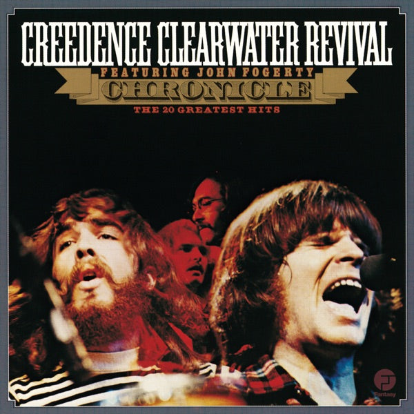 Creedence Clearwater Revival - Chronicle The 20 Greatest Hits - 2Lp Vinyl Album & Crosley Record Storage Display Stand