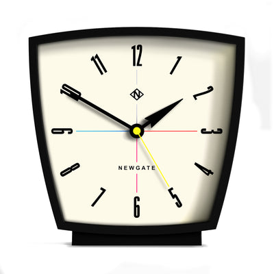 Newgate Odyssey Mantel Clock Black