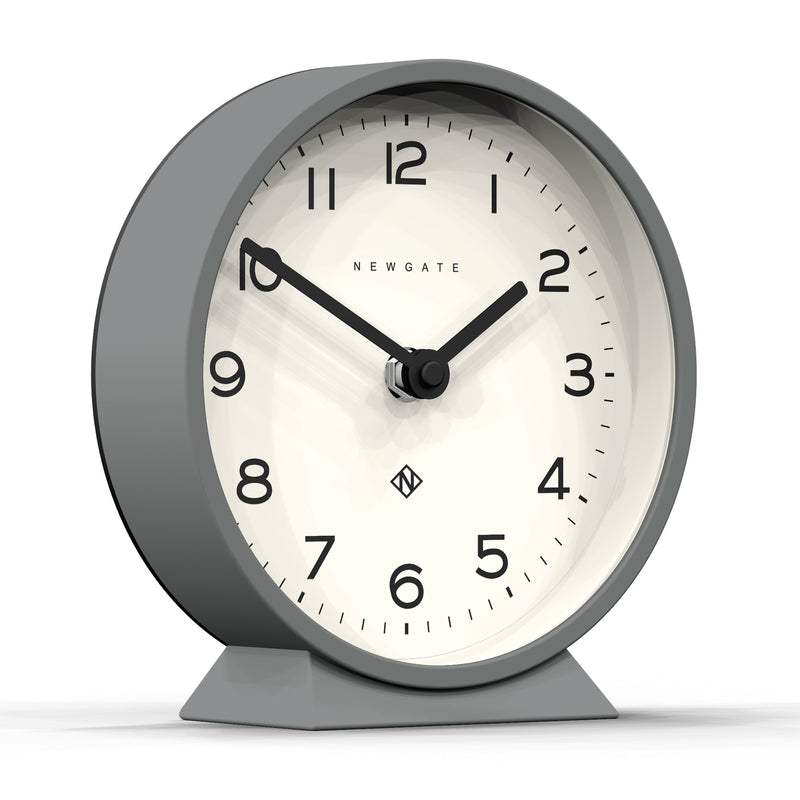Newgate M Mantel Clock Posh Grey