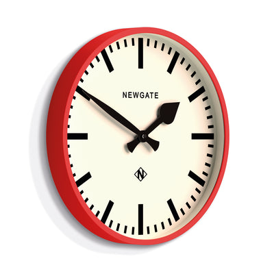 Newgate Railway Clock Red