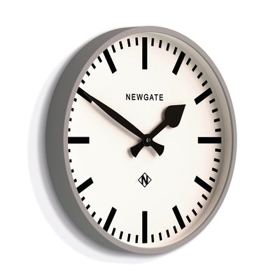 Newgate Railway Clock Grey