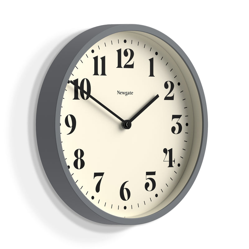 Newgate Number Four Wall Clock Matte French Navy