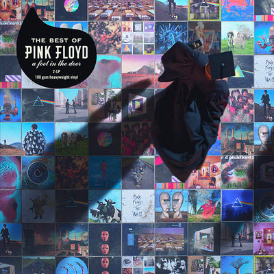 Pink Floyd The Best Of Pink Floyd: A Foot In The Door Vinyl Album & Crosley Record Storage Display Stand