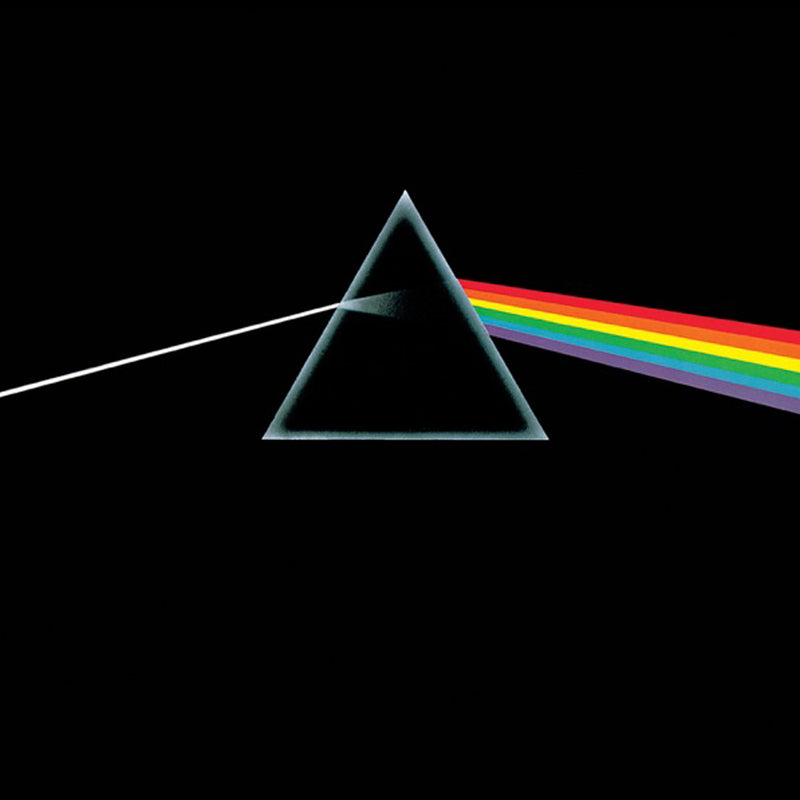 Crosley Record Storage Crate Pink Floyd The Dark Side Of The Moon Vinyl Album Bundle