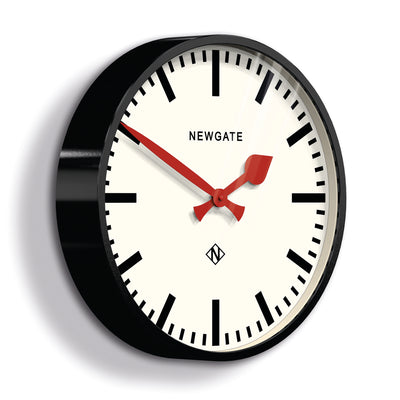 Newgate Putney Clock Black