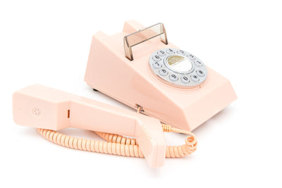 GPO Retro Trim Phone Push Button - Pink
