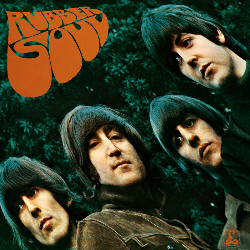 Crosley Record Storage Crate & The Beatles Rubber Soul - Vinyl Album Bundle