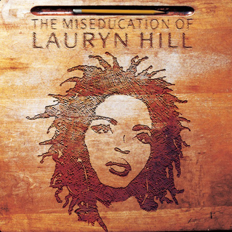 Crosley Record Storage Crate Lauryn Hill The Miseducation Of Lauryn Hill Vinyl Album Bundle