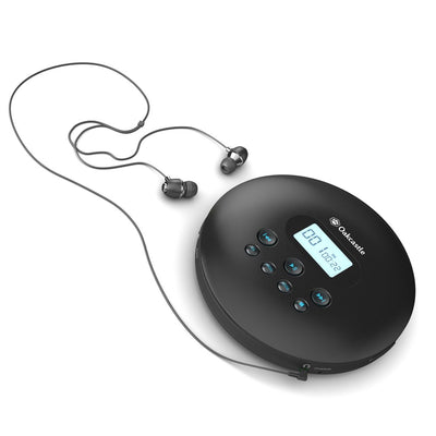 Majority Oakcastle CD100 Bluetooth Portable CD Player - Black