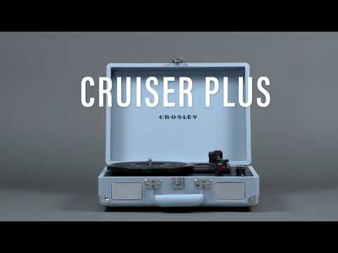 Crosley Cruiser White Sands - Bluetooth Portable Turntable